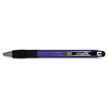 Zebra® Styluspen Retractable Ballpoint Pen-stylus, Navy Blue freeshipping - TVN Wholesale